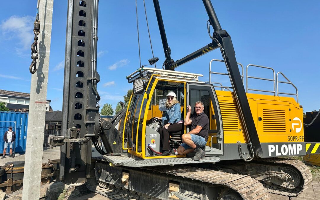 Eerste paal is geslagen!